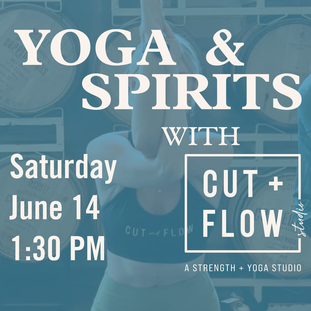 Yoga with Cut & Flow Studio at Copperworks Kenmore - June 14, 1:30pm-2:30pm