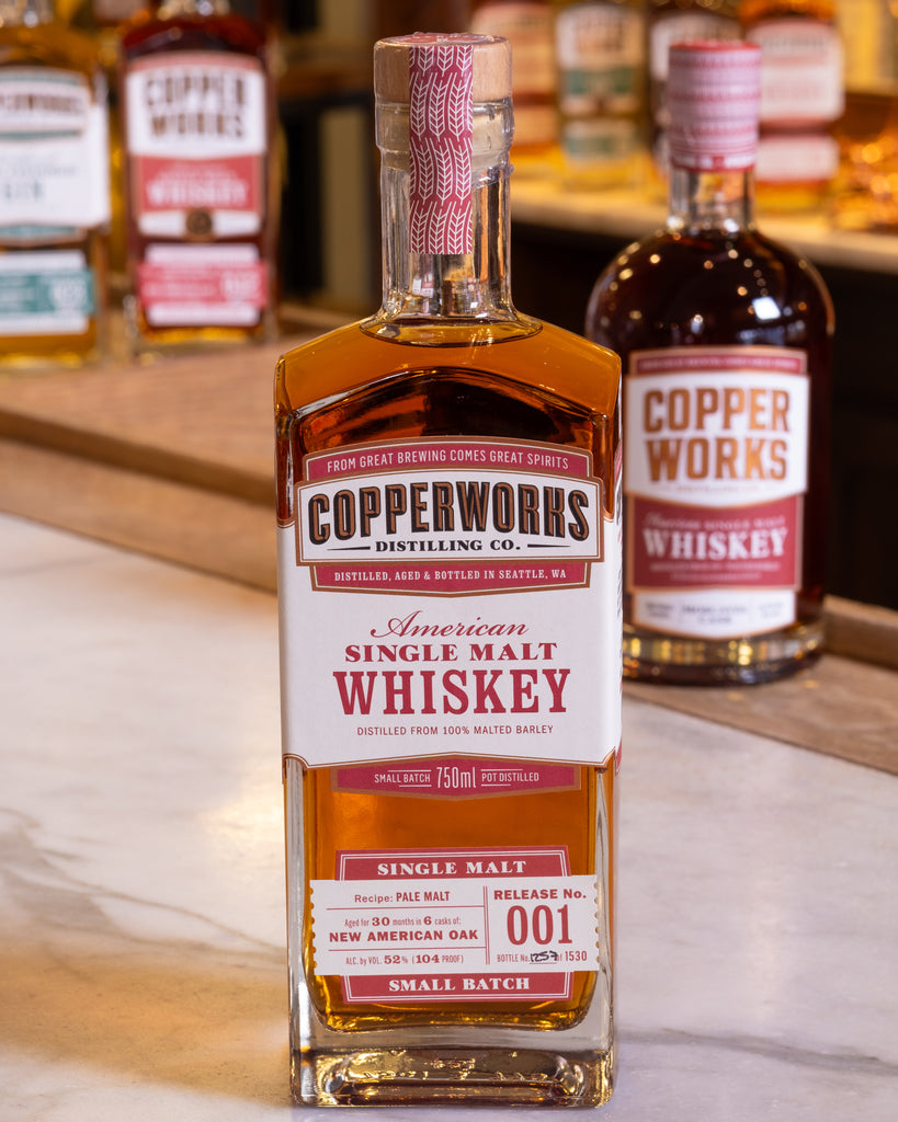 Copperworks American Single Malt Whiskey Release 001 - Archive Release (750ml)