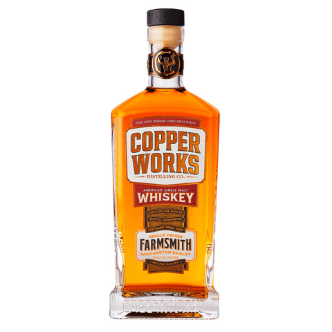 Copperworks Farmsmith American Single Malt Whiskey (700ml)