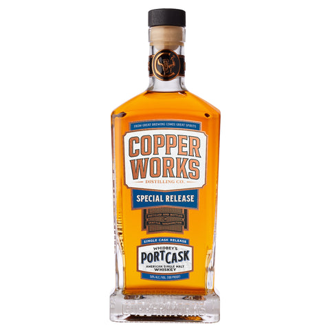 Copperworks Port Cask American Single Malt Whiskey (700ml)