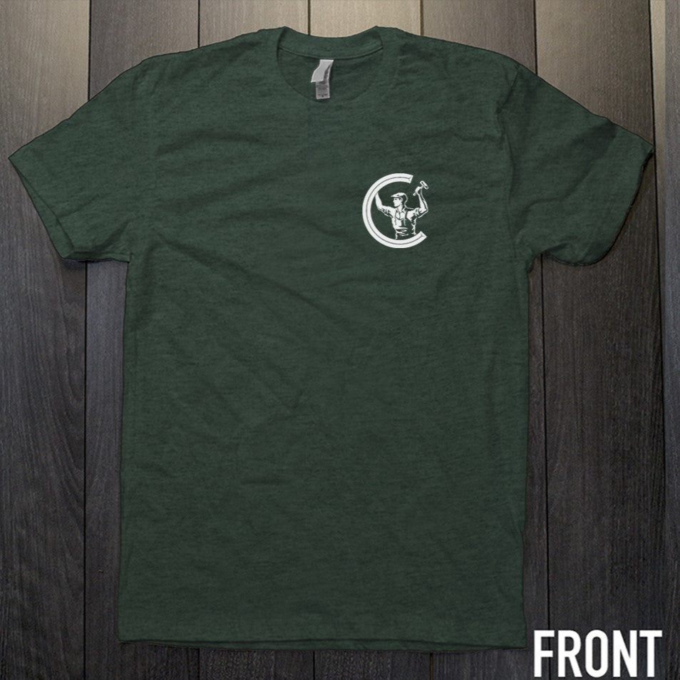 Copperworks Kenmore Logo T-Shirt (Forest Green)