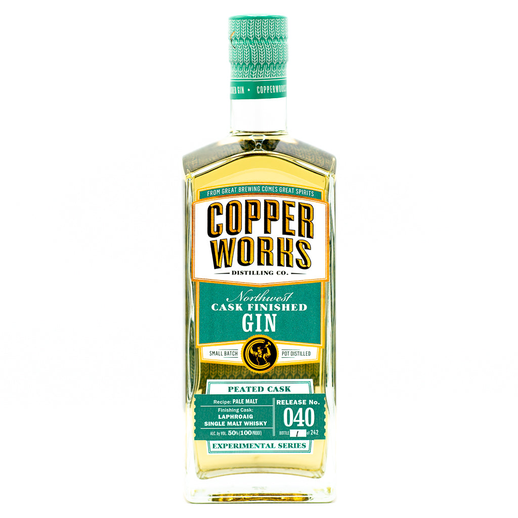 Copperworks Laphroaig Peated Cask Finished Gin - Archive Release (750 ml)