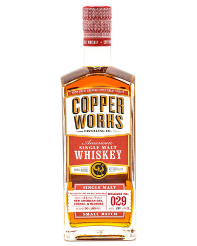 Copperworks American Single Malt Whiskey Release 029 - Archive Release (750ml)